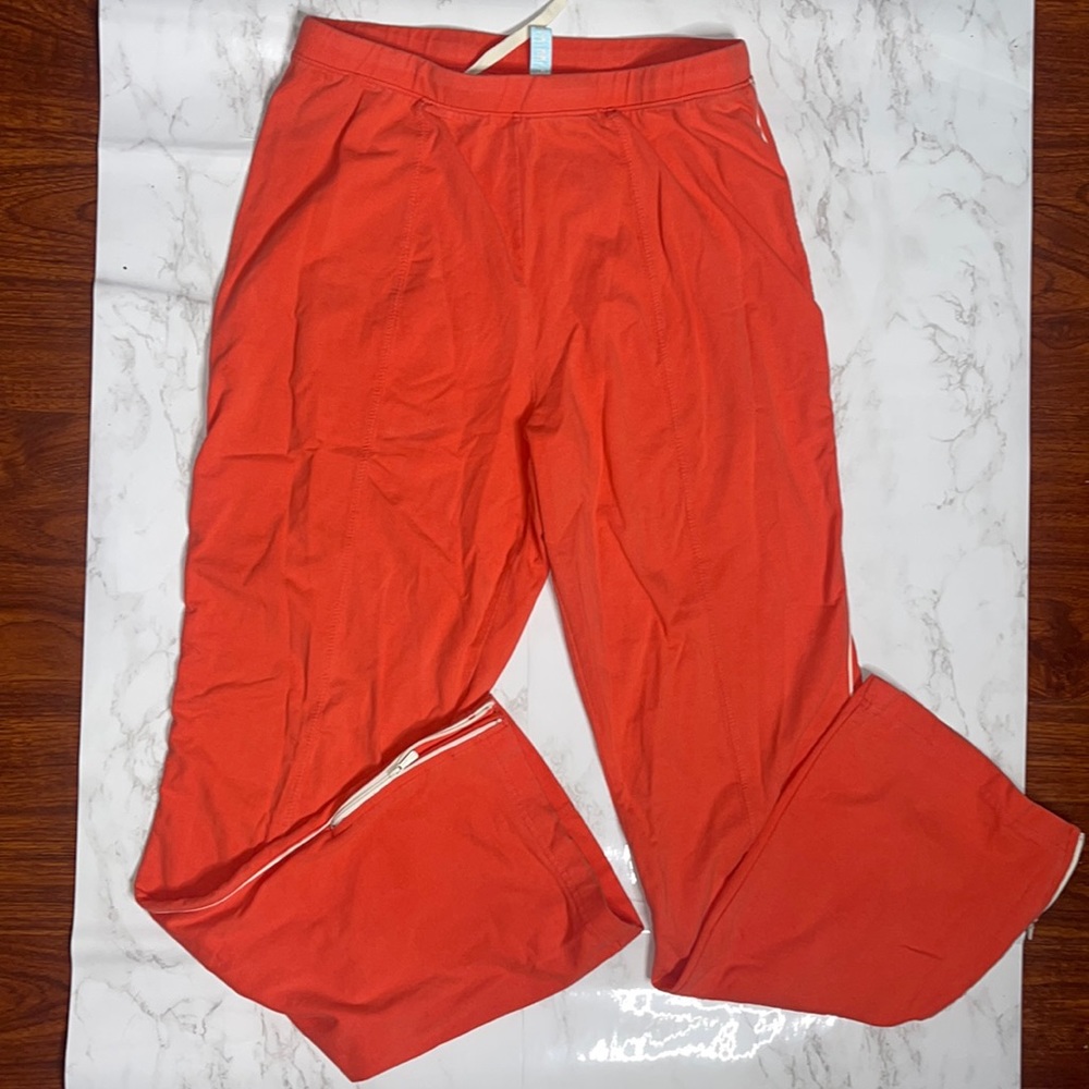D B C clothing coral wide pants size medium